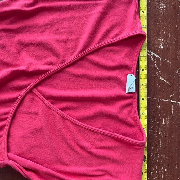 Coral Pink Faux Wrap Bodysuit by C’est Moi - Picture 9 of 9